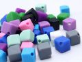 Silicone beads "DICE 10mm"