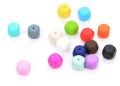 Silicone beads "DICE 17mm"