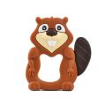Beaver pendant - chocolate