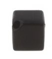 Silicone beads DICE 10mm - black