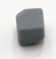 Silicone beads DICE 10mm - gray