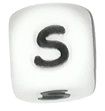 Silicone beads LETTERS - S