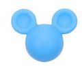 Silicone beads MICKEY MOUSE - blue