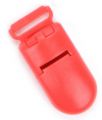 Plastic clips 15 mm - red