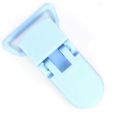 Plastic clips 20 mm - light blue