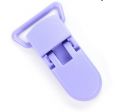 Plastic clips 20 mm - lavender
