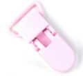 Plastic clips 20 mm - powder pink