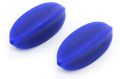 Silicone beads STARFRUIT - navy blue