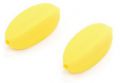 Silicone beads STARFRUIT - yellow