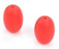 Silicone beads GRAPE - red