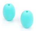 Silicone beads GRAPE - turquoise